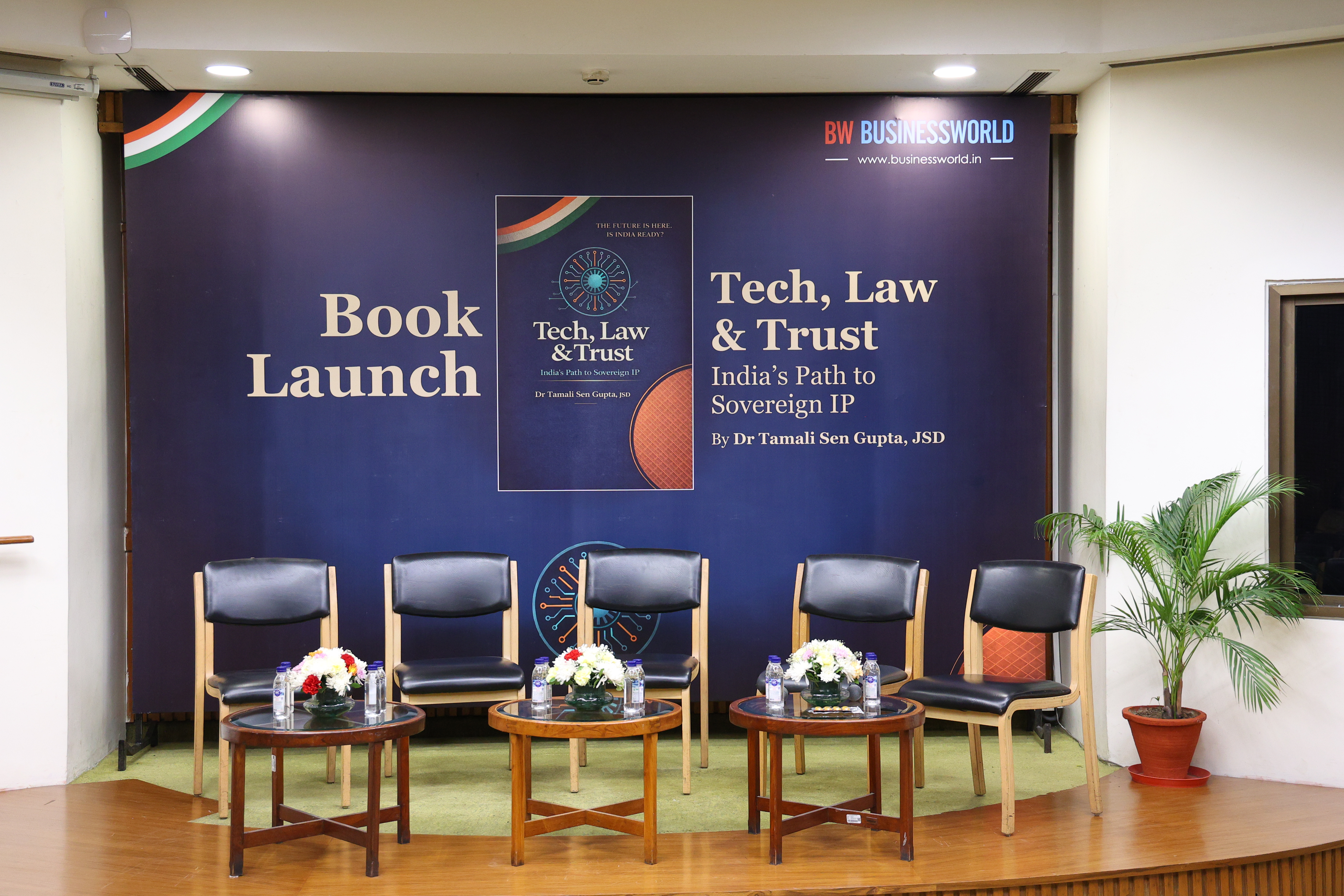 Tech, Law & Trust on the dais
