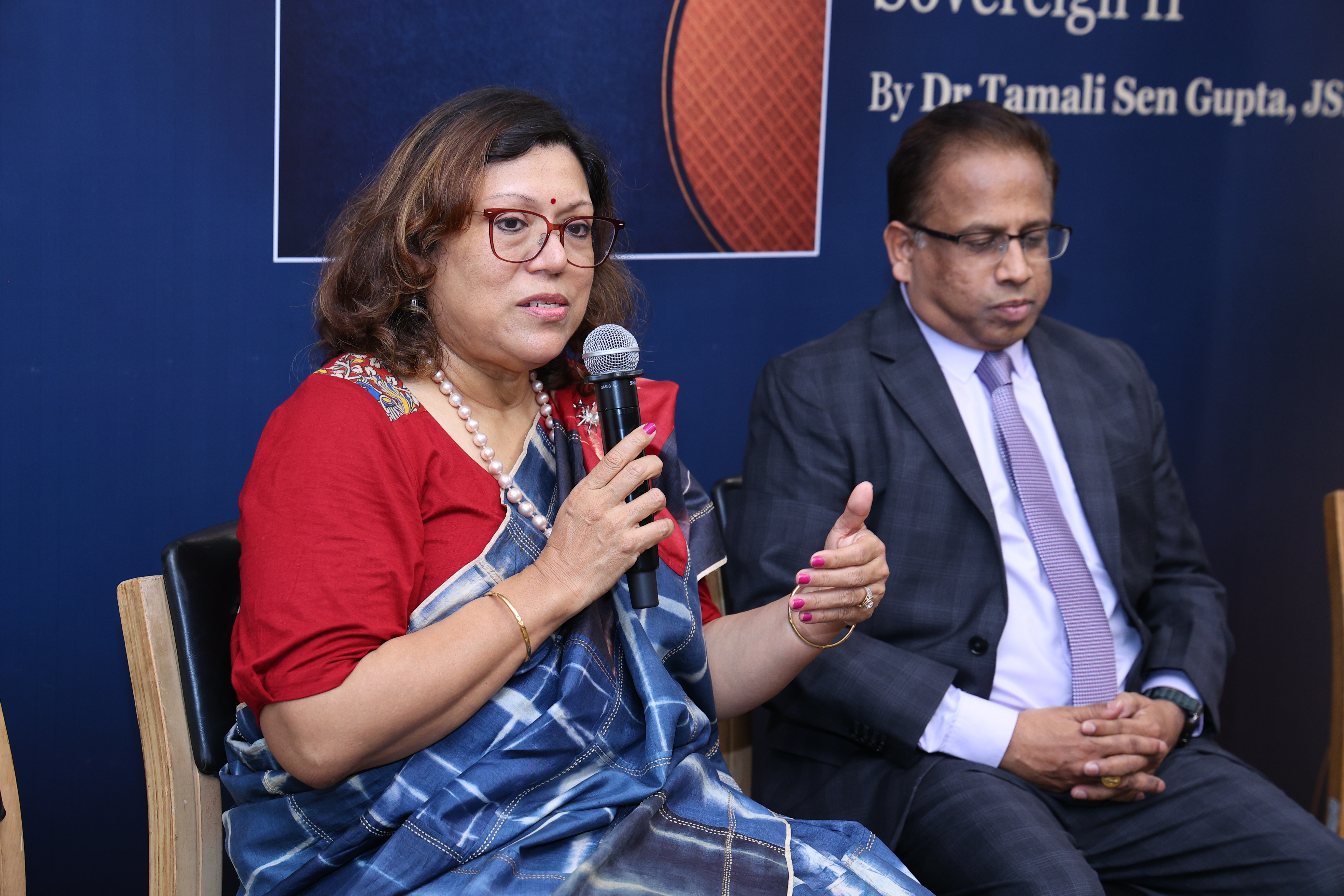 Dr. Tamali Sen Gupta delivering her opening remarks
